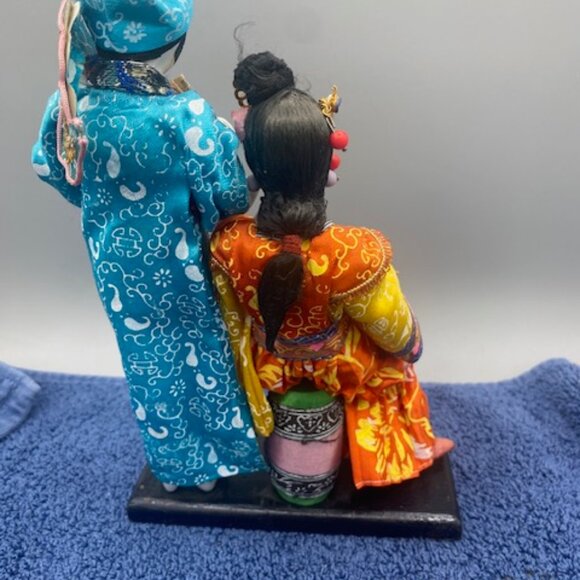 Asian 10" Traditional Costume Dolls - Picture 3 of 4